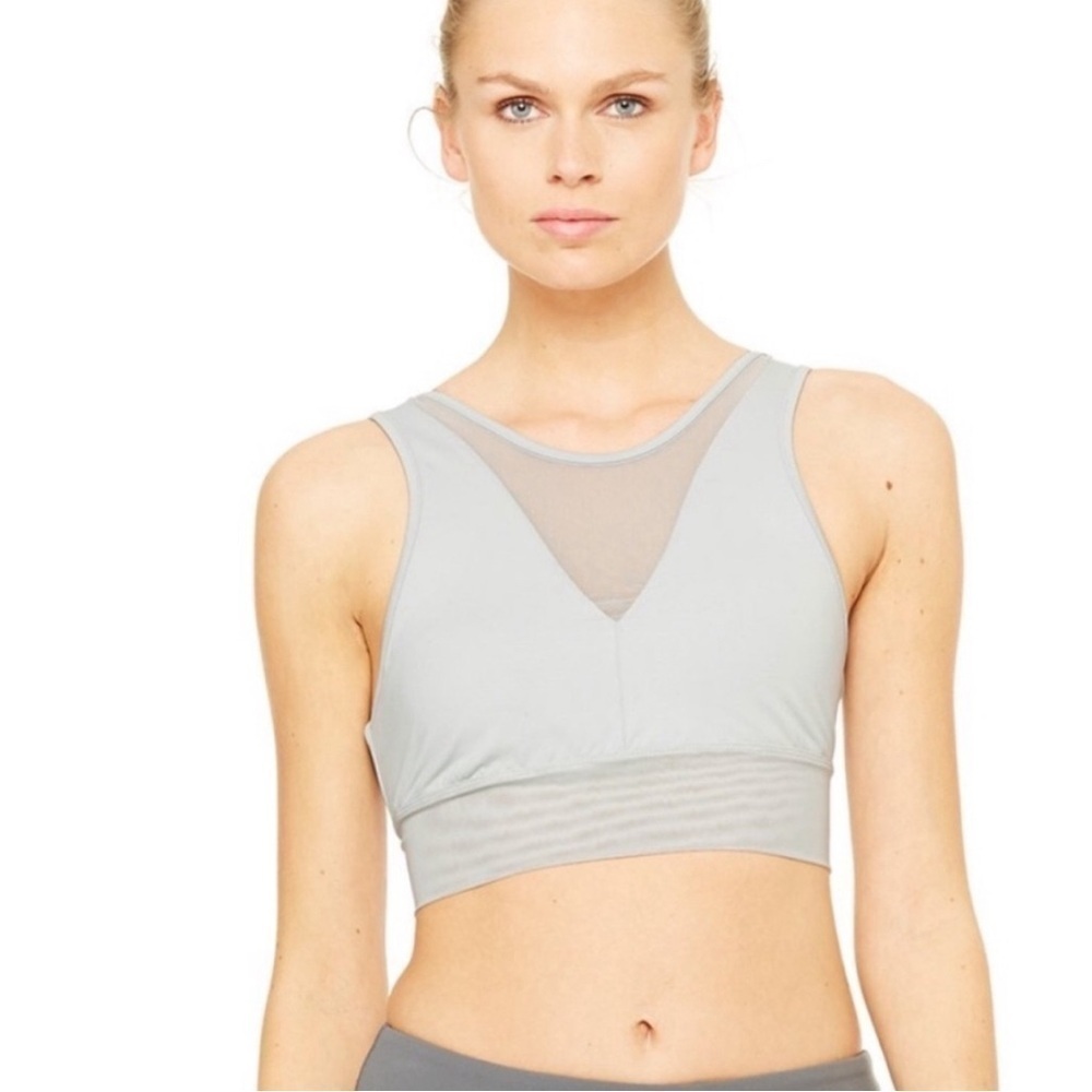 ALO YOGA JUBILEE BRA COLOR DUSK SIZE XS